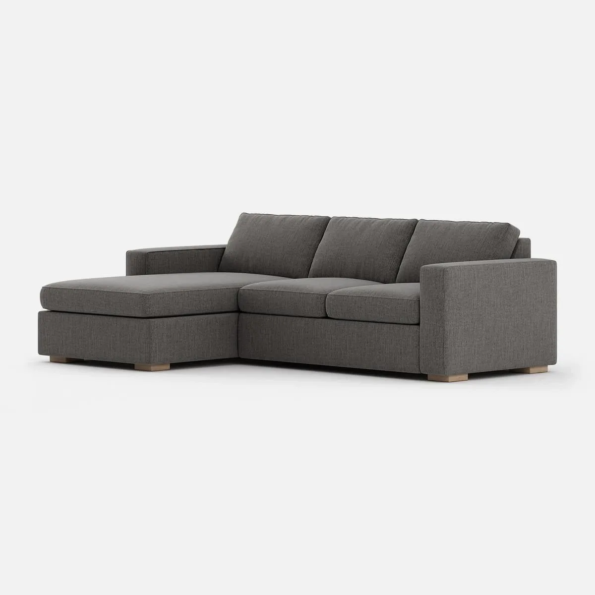 Glozin II Sectional Sofa in Latex—Sand - obrazek 2
